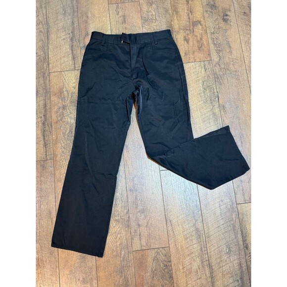 HARLEY DAVIDSON Black Cotton & Nylon Motorcycle Riding Pants Women’s Size 14 - Picture 1 of 7